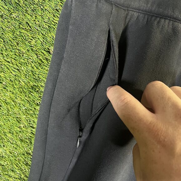 Adidas ZNE AEROREADY Pants Mens XL Black Tapered Joggers Zip Pocket Athletic‎ - Picture 5 of 16